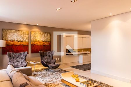Sala de apartamento para alugar com 4 quartos, 360m² em Liberdade, Belo Horizonte