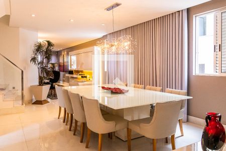 Sala de Jantar de apartamento à venda com 4 quartos, 360m² em Liberdade, Belo Horizonte
