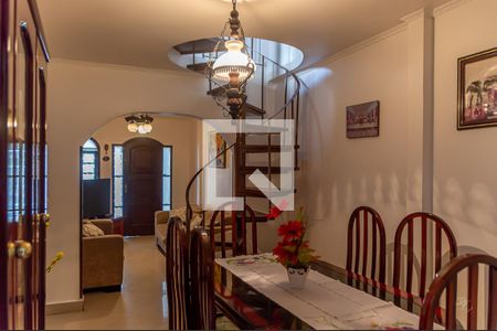 Sala de Jantar de casa à venda com 4 quartos, 214m² em Assunção, São Bernardo do Campo