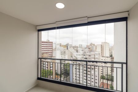 Varanda de kitnet/studio à venda com 1 quarto, 33m² em Vila Buarque, São Paulo