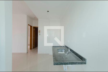 Sala e Cozinha Integrada de apartamento para alugar com 2 quartos, 43m² em Vila Guilhermina, São Paulo