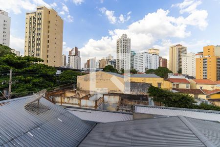 Vista da sala de apartamento à venda com 2 quartos, 78m² em Cambuí, Campinas