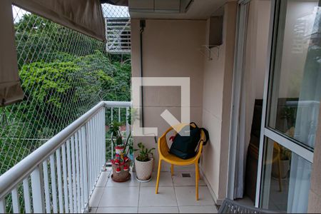 Sala - Varanda de apartamento à venda com 3 quartos, 70m² em Pechincha, Rio de Janeiro