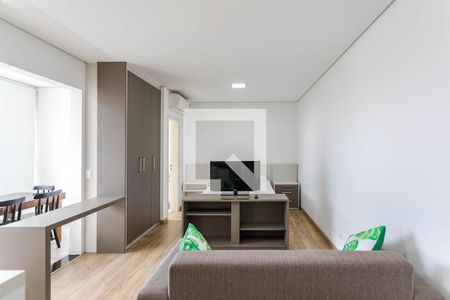 Sala de apartamento para alugar com 1 quarto, 45m² em Vila Oliveira, Mogi das Cruzes