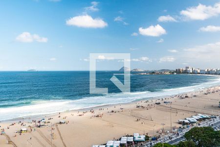 Área comum - Terraço - Vista 2 para a Praia de apartamento à venda com 2 quartos, 105m² em Copacabana, Rio de Janeiro