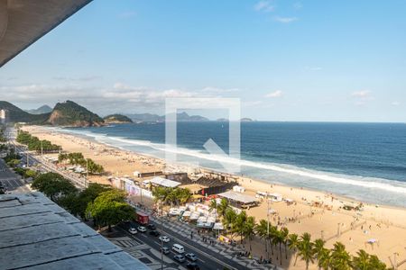 Área comum - Terraço - Vista 1 para a Praia de apartamento à venda com 2 quartos, 105m² em Copacabana, Rio de Janeiro