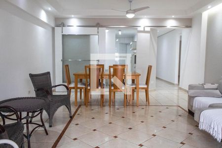 Sala de apartamento para alugar com 3 quartos, 145m² em Vila Luis Antônio, Guarujá
