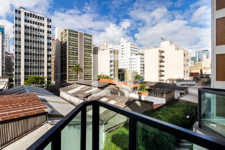 Varanda de apartamento à venda com 1 quarto, 50m² em Itaim Bibi, São Paulo