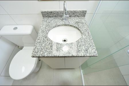 Casa de condomínio para alugar com 36m², 1 quarto e sem vagaBanheiro da Suíte