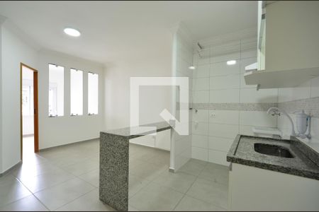 Sala/Cozinha de casa de condomínio para alugar com 1 quarto, 36m² em Saúde, São Paulo
