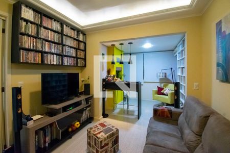 Sala de Estar de apartamento à venda com 2 quartos, 73m² em Teresópolis, Porto Alegre