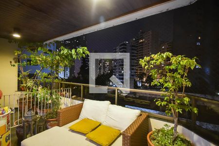 Varanda de apartamento à venda com 4 quartos, 200m² em Parque Bairro Morumbi, São Paulo