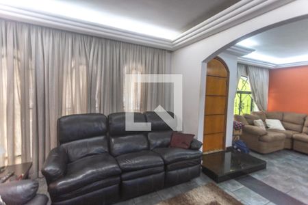 Sala de estar de casa à venda com 3 quartos, 280m² em Vila Alvinopolis, São Bernardo do Campo