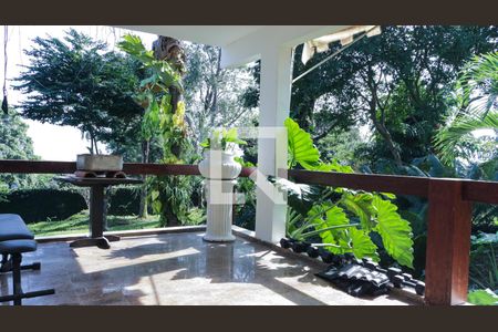 Varanda da Sala de casa de condomínio à venda com 4 quartos, 1500m² em Itanhangá, Rio de Janeiro