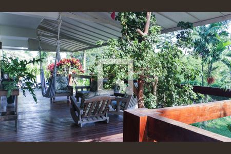 Varanda da Sala de casa de condomínio à venda com 4 quartos, 1500m² em Itanhangá, Rio de Janeiro