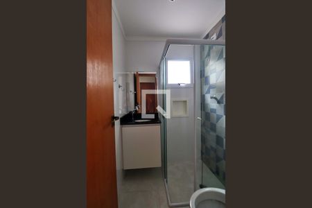 Banheiro da Suíte de apartamento para alugar com 2 quartos, 67m² em Santa Maria, Santo André