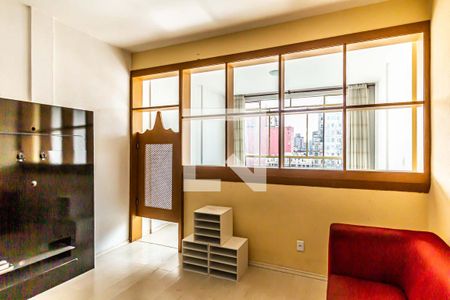 Sala de apartamento para alugar com 1 quarto, 49m² em Campos Elíseos, São Paulo