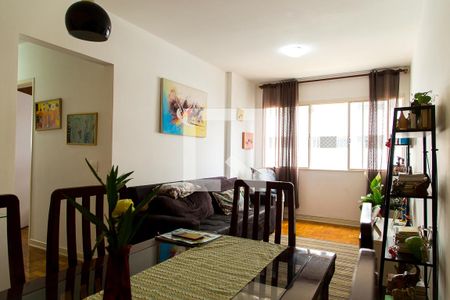 Sala de apartamento para alugar com 3 quartos, 75m² em Mirandópolis, São Paulo