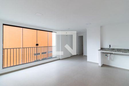 Sala, Quarto e Cozinha de kitnet/studio para alugar com 1 quarto, 31m² em Santana, São Paulo
