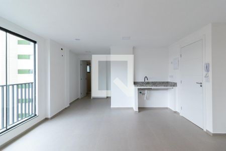 Sala, Quarto e Cozinha de kitnet/studio para alugar com 1 quarto, 31m² em Santana, São Paulo