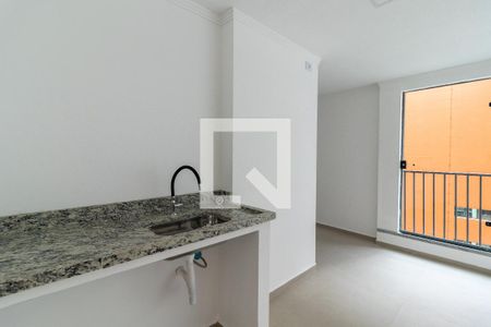 Cozinha de kitnet/studio para alugar com 1 quarto, 31m² em Santana, São Paulo