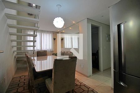Sala de Jantar de apartamento para alugar com 3 quartos, 150m² em Parque São Vicente, Mauá