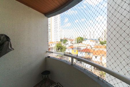 Varanda da sala de apartamento à venda com 2 quartos, 59m² em Vila Gumercindo, São Paulo