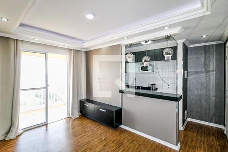 Sala de apartamento para alugar com 2 quartos, 54m² em Vila das Belezas, São Paulo