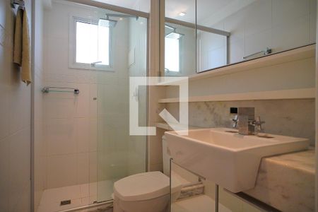 Apartamento para alugar com 100m², 3 quartos e 2 vagasBanheiro da Suíte