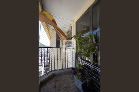 Varanda da Sala 1 de apartamento à venda com 3 quartos, 160m² em Botafogo, Rio de Janeiro