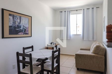 Sala de apartamento para alugar com 2 quartos, 47m² em City Ribeirão, Ribeirão Preto