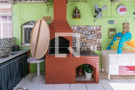 Terraço gourmet comum - Churrasqueira de casa à venda com 1 quarto, 65m² em Penha Circular, Rio de Janeiro