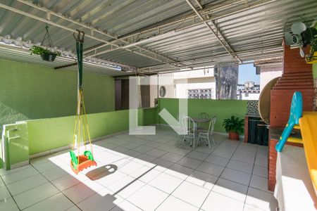 Terraço gourmet comum de casa à venda com 1 quarto, 65m² em Penha Circular, Rio de Janeiro