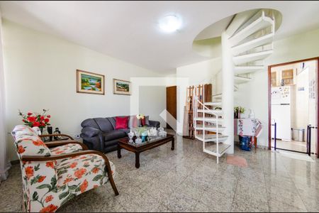 Sala de apartamento para alugar com 3 quartos, 207m² em Adelaide, Belo Horizonte
