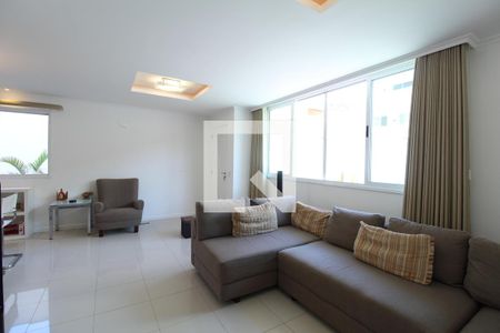 Sala de casa de condomínio à venda com 5 quartos, 375m² em Recreio dos Bandeirantes, Rio de Janeiro