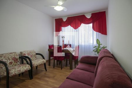 Sala de Estar e Jantar de apartamento à venda com 3 quartos, 109m² em Cristo Redentor, Porto Alegre