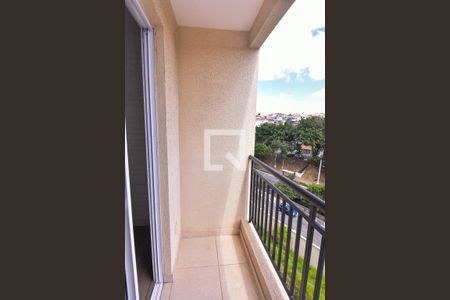 Varanda da Sala de apartamento para alugar com 2 quartos, 50m² em Jardim Imperador (zona Leste), São Paulo