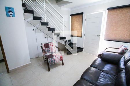Sala de casa de condomínio para alugar com 2 quartos, 56m² em Parque Mandaqui, São Paulo