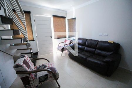Sala de casa de condomínio para alugar com 2 quartos, 56m² em Parque Mandaqui, São Paulo