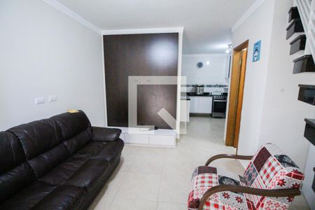 Sala de casa de condomínio para alugar com 2 quartos, 56m² em Parque Mandaqui, São Paulo
