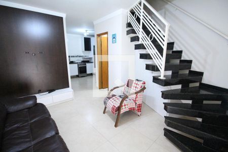 Sala de casa de condomínio para alugar com 2 quartos, 56m² em Parque Mandaqui, São Paulo