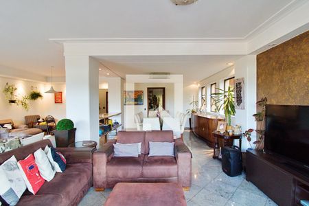 Sala de casa de condomínio à venda com 4 quartos, 420m² em Fazenda Morumbi, São Paulo