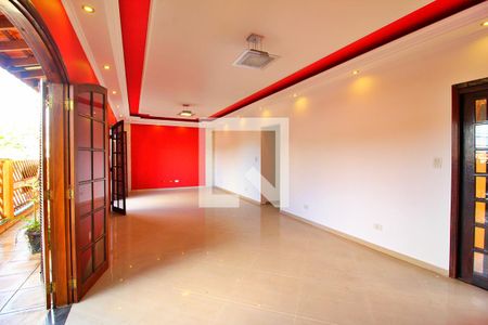 Sala de casa para alugar com 3 quartos, 400m² em Parque João Ramalho, Santo André