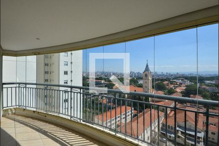 Varanda da Sala de apartamento para alugar com 3 quartos, 133m² em Ipiranga, São Paulo