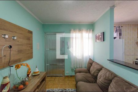 Sala de apartamento para alugar com 2 quartos, 52m² em Conjunto Habitacional Padre Manoel da Nóbrega, São Paulo