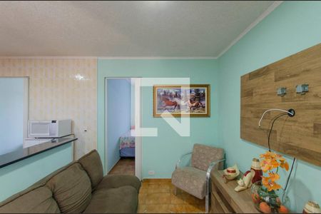 Sala de apartamento para alugar com 2 quartos, 52m² em Conjunto Habitacional Padre Manoel da Nóbrega, São Paulo