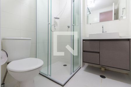 Banheiro de apartamento à venda com 1 quarto, 26m² em Vila Buarque, São Paulo