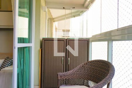 Varanda da Sala de apartamento para alugar com 2 quartos, 68m² em Barra da Tijuca, Rio de Janeiro