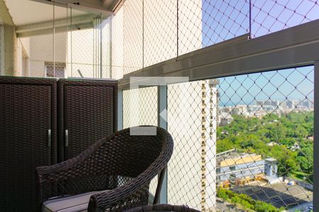 Varanda da Sala de apartamento para alugar com 2 quartos, 68m² em Barra da Tijuca, Rio de Janeiro