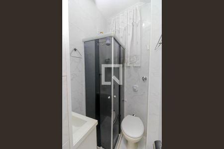 Studio para alugar com 40m², 1 quarto e sem vaga Studio para alugar com 40m², 1 quarto e sem vagaBanheiro da Suíte